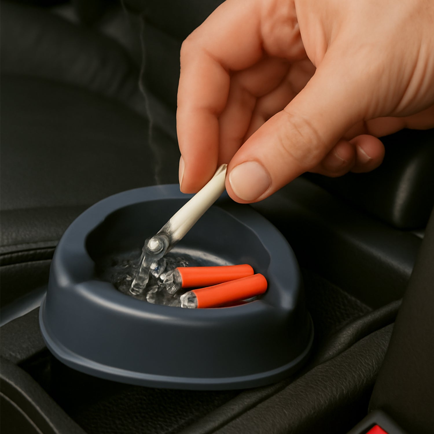 Oblivion Large Capacity Plastic Ashtray Oblivion Large Capacity Plastic Ashtray